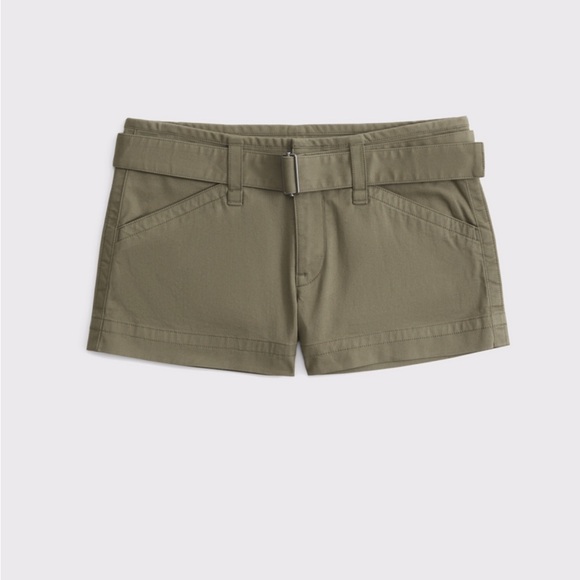 Abercrombie Mid Rise Utility Short - Picture 1 of 8
